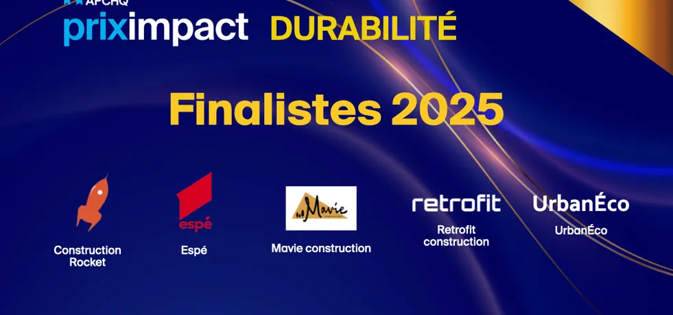 Prix Impact – Durabilité 2025 : Cinq finalistes qui bâtissent l’avenir