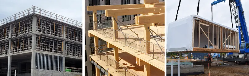 Et si c’était en bois et préfabriqué?
