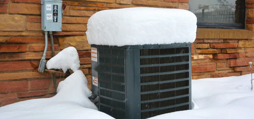 Thermopompe en hiver