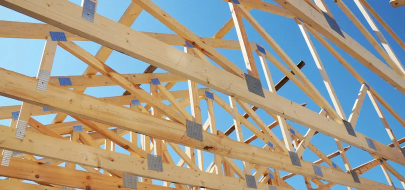 Construction d'un toit