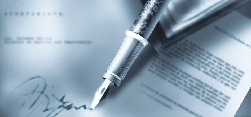 La signature d'un contrat permet d'éviter les litiges