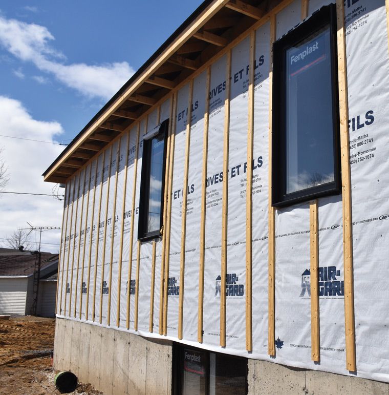 Installation permettant le drainage